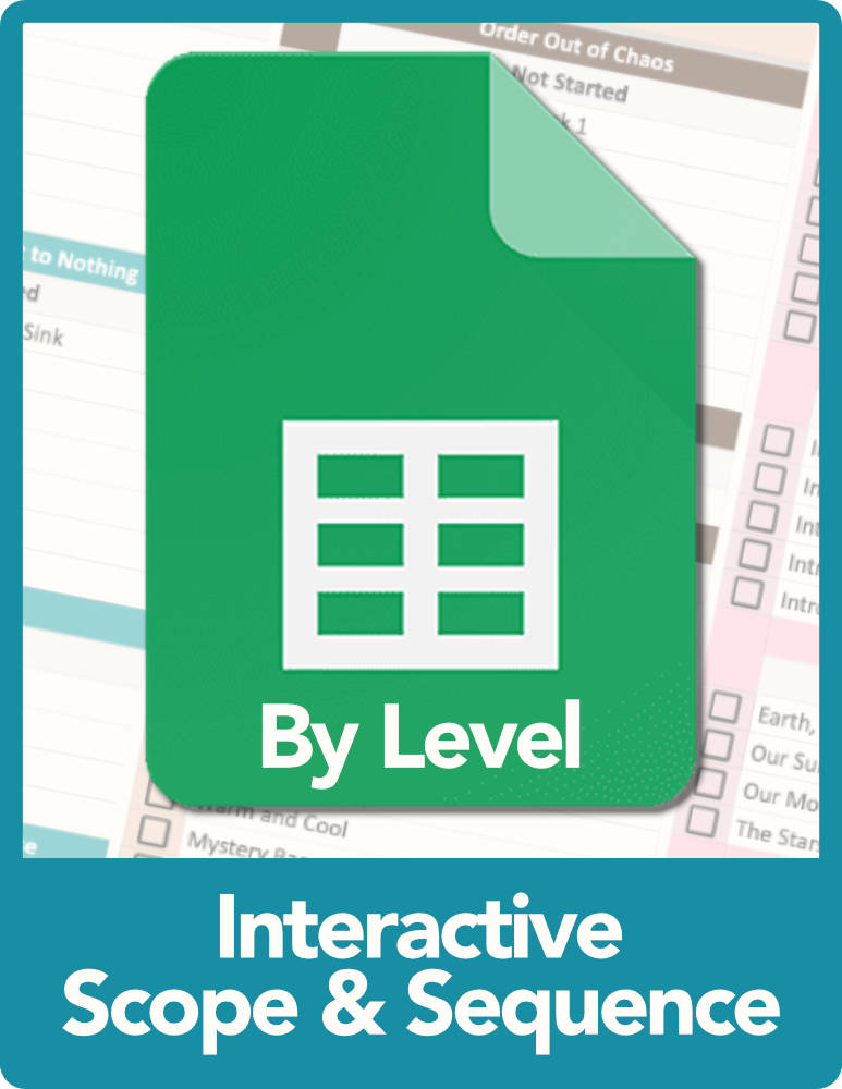 Interactive Foundations Scope and Sequence by Level Icon